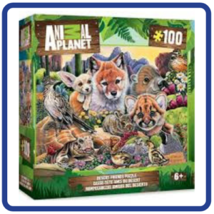 Animal Planet Wild Animals Puzzle 100 pieces