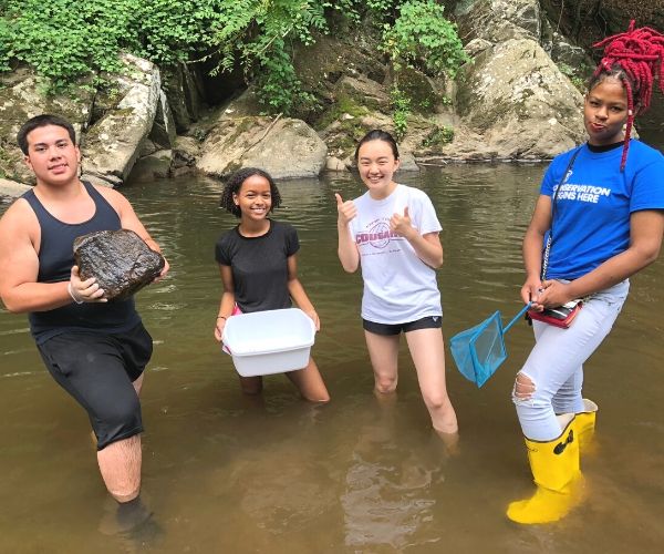 Audubon Naturalist Society’s Creek Critters® app walks you through finding and identifying the small organisms – or critters – that live in freshwater streams and creating stream health reports based on your findings.