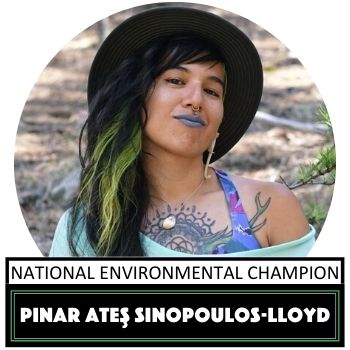National Environmental Champion Pinar Ateş Sinopoulos-Lloyd