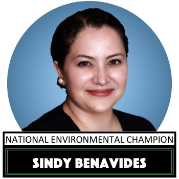 NLC3 National Environmental Champion Sindy Benavides