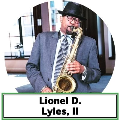 Lionel D. Lyles, II is a tenor saxophonist, and band leader for the Lionel Lyles Quintent, living and working in the D.C. metropolitan region. Lyles II majored in music education while at Morgan State University and graduated in 2002. The Lionel Lyles Quintet recorded its first studio project in 2006, The Lionel Lyles Quintet: The September Sessions. Soon after, Lyles II enrolled at North Carolina Central University to pursue a Masters of Music in Jazz Studies Saxophone Performance, and graduated in 2008. While at NCCU, he had the opportunity to study with great jazz icons such as Branford Marsalis, Joey Calderazzo, Jimmy Heath, Roy Hargrove, Brian Horton, Robert Trowers and Dr. Ira Wiggins. His ensemble has three albums to date: The Lionel Lyles Quintet: The September Sessions(2006), The Lionel Lyles Quintet: At the Precipice (2014), and The Lionel Lyles Quintet: Simplistically Complex (2019). In 2015, Lyles II won a JAZZY for best jazz tenor. In 2016, he won best New Jazz Tenor player, and Best Performing Artist across all genres in 2016 - all given by the Washington City Paper.