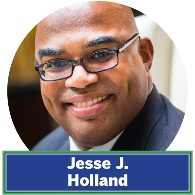 Jesse J. Holland is the Saturday host of C-SPAN's Washington Journal and an assistant professor of media and public affairs at The George Washington University. He was a longtime political reporter for the Associated Press covering Race & Ethnicity as well as the White House, the Supreme Court and the Congress, as well as state politics in the South and in New York state. He is the editor of the upcoming Black Panther: Tales of Wakanda prose anthology and the author of the Black Panther: Who Is The Black Panther? prose novel, which was nominated for an NAACP Image Award in 2019. Jesse is also the author The Invisibles: The Untold Story of African American Slaves Inside The White House and Black Men Built The Capitol: Discovering African American History In and Around Washington, D.C.