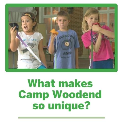 Camp Woodend offers nature-based summer camps for youth Pre-K through High School outside Washington, DC in Chevy Chase, MD.