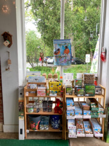 Shop storefront displays
