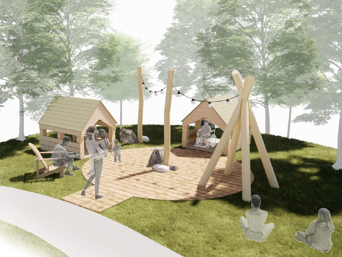 Nature Play Space Woodland Township